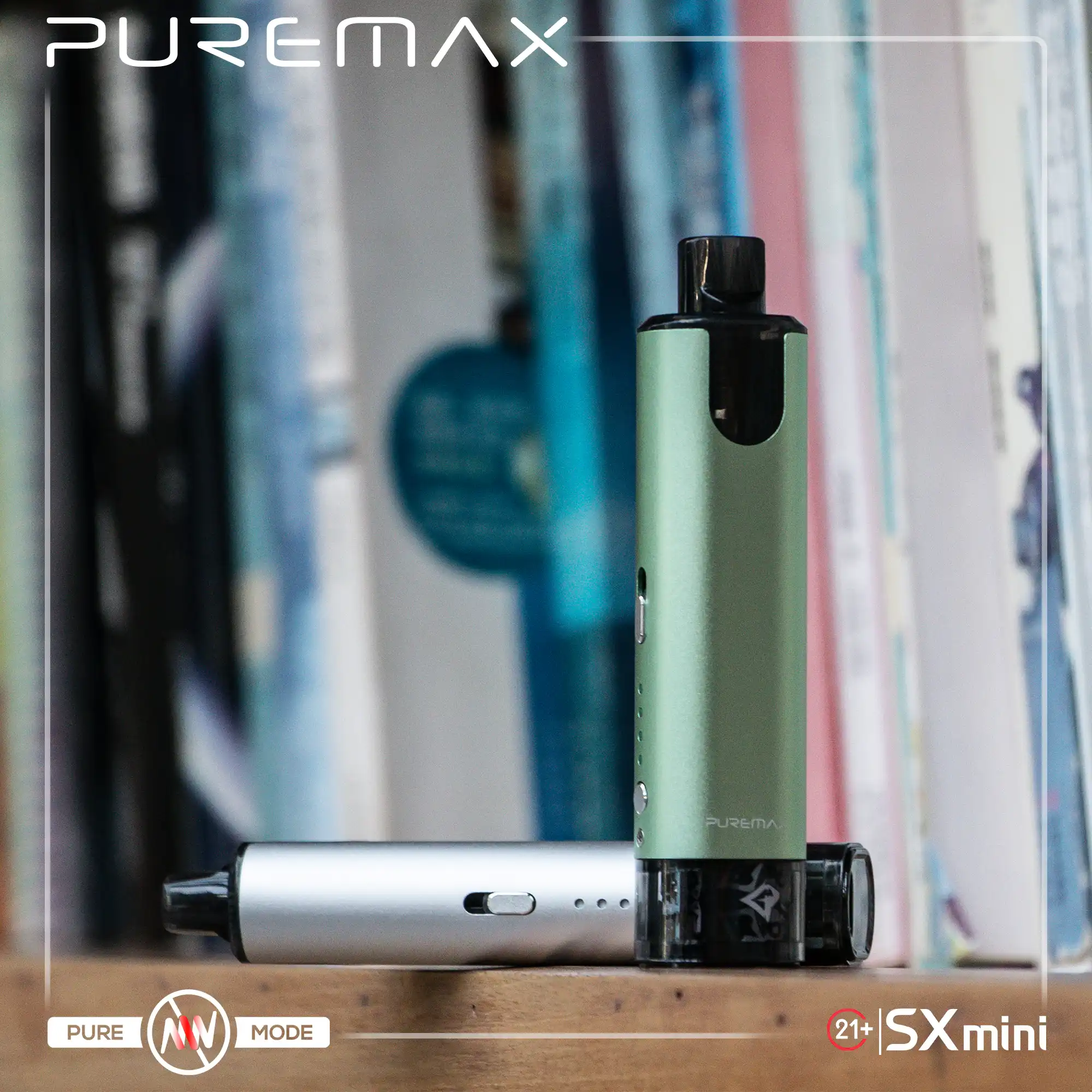 Open Pod System PureMax Pod Kit (New Colors) By SXmini - Funky