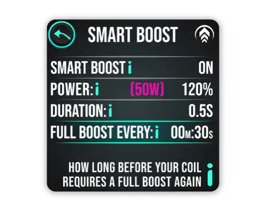 Smart Boost Intelligent Preheat